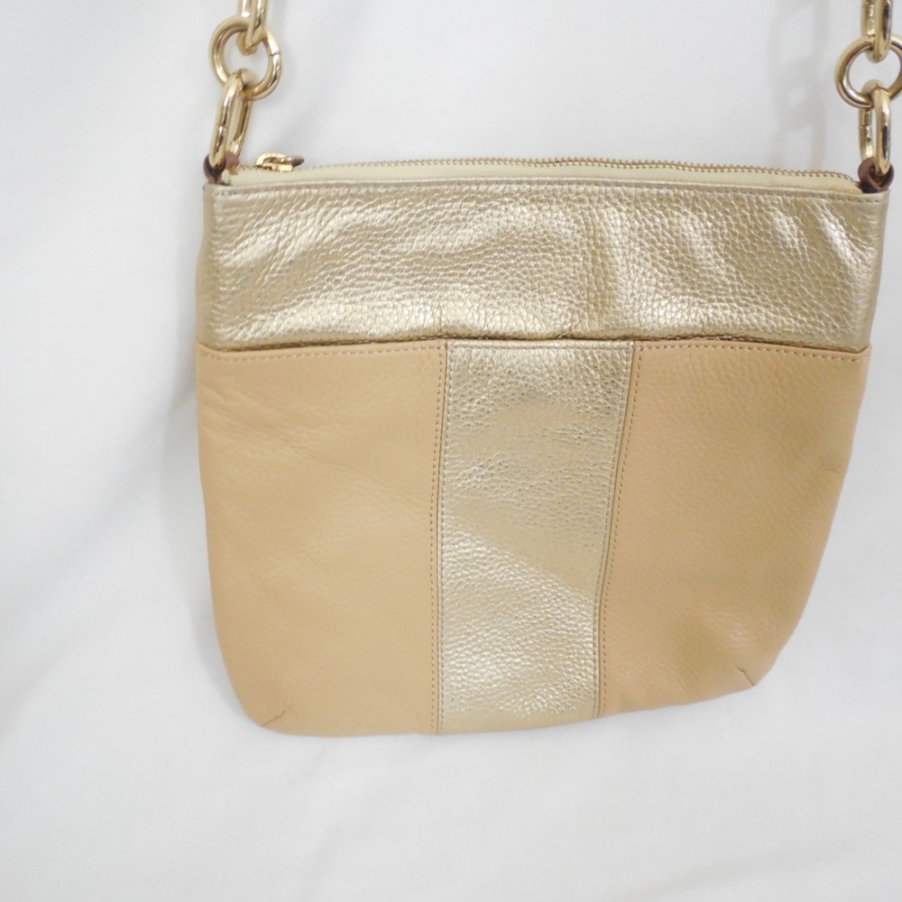 Tommy Hilfiger Gold/Beige/Tan Shoulder Bag - Picture 8 of 10